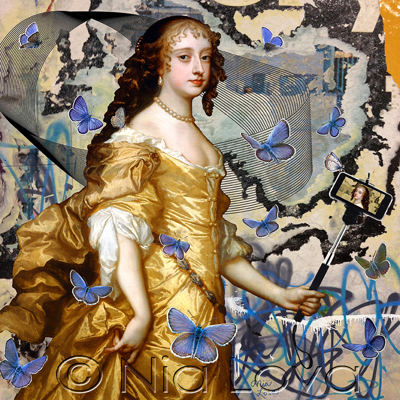 butterfly duchess 8327 butterfly duchess 8327 - Nia Lova digital collage